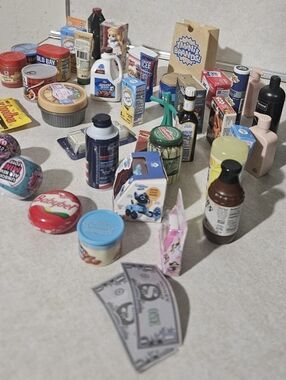 41 Piece Mini Brands Miniature Toy Food & Drink Collection - Assorted Brands